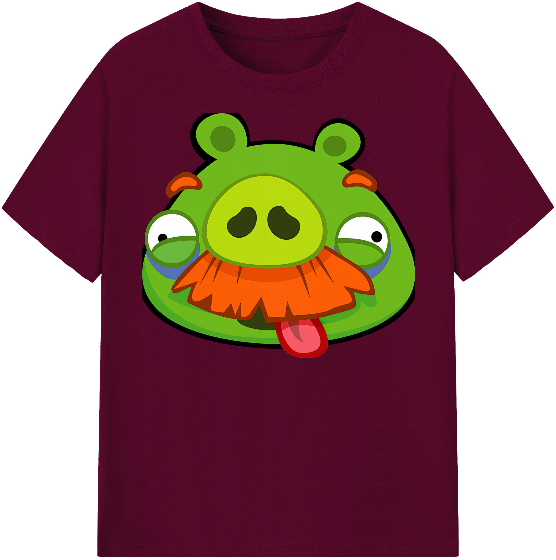 （画像用） Angry Birds アングリーバード レディースカジュアルプリントTシャツ（綿100％）